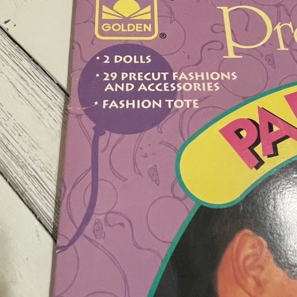 Golden Books vintage Prom Night Paper doll book - Picture 3 of 13